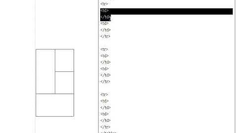 (창업) HTML명령어로 TABLE 만들기