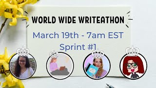World Wide Writeathon Productivity Sprint #1 | March 2022
