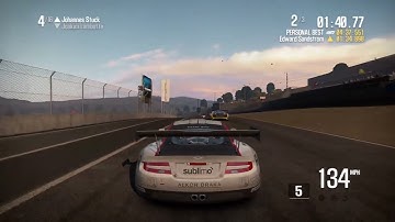 Lets Visit Laguna Seca in NFS Shift 2 in 2025 - Aston Martin GT3 - Gamepad Clean Race Attempt