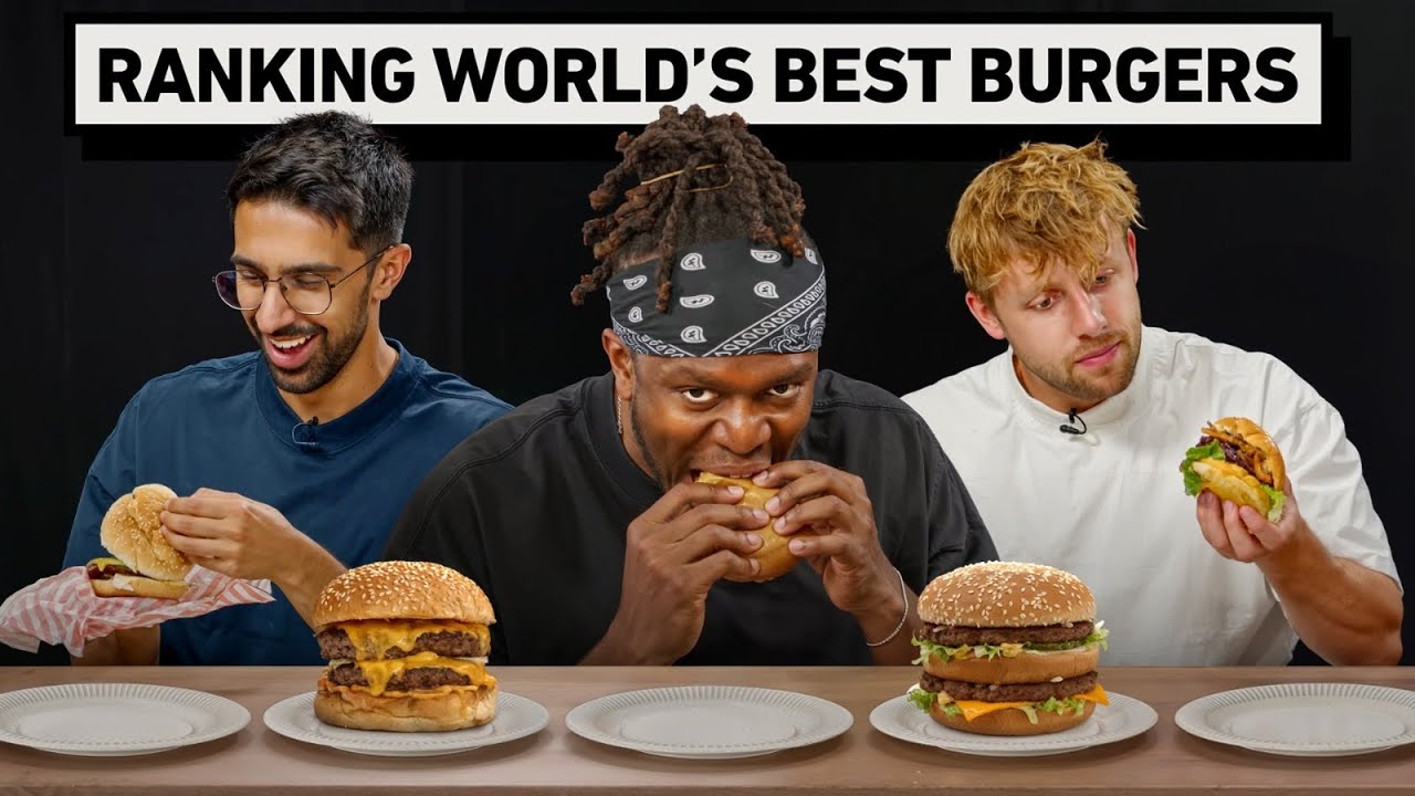 SIDEMEN RANK THE WORLD'S BEST BURGER