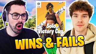 Solo Victory Cup Wins & Fails - OliverOG, Cooper, Clix, Muz | AussieAntics Highlights