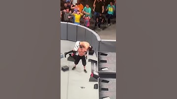 WWE 2K18 John Cena does an AA to AJ Styles through the announce table!!!!!!!