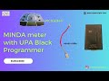 Minda meter with upa black programmer