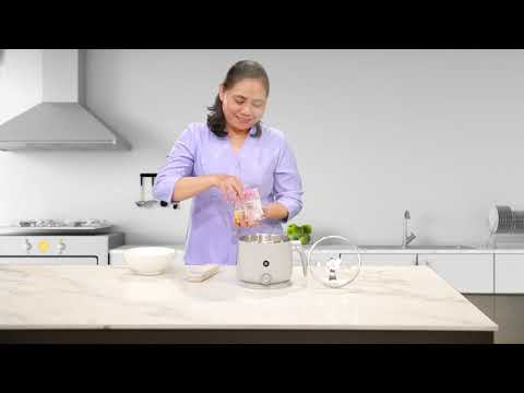 Video [GS SHOP] Ca đun nấu đa năng Mishio MK214 1.5L | Tặng... - youtube