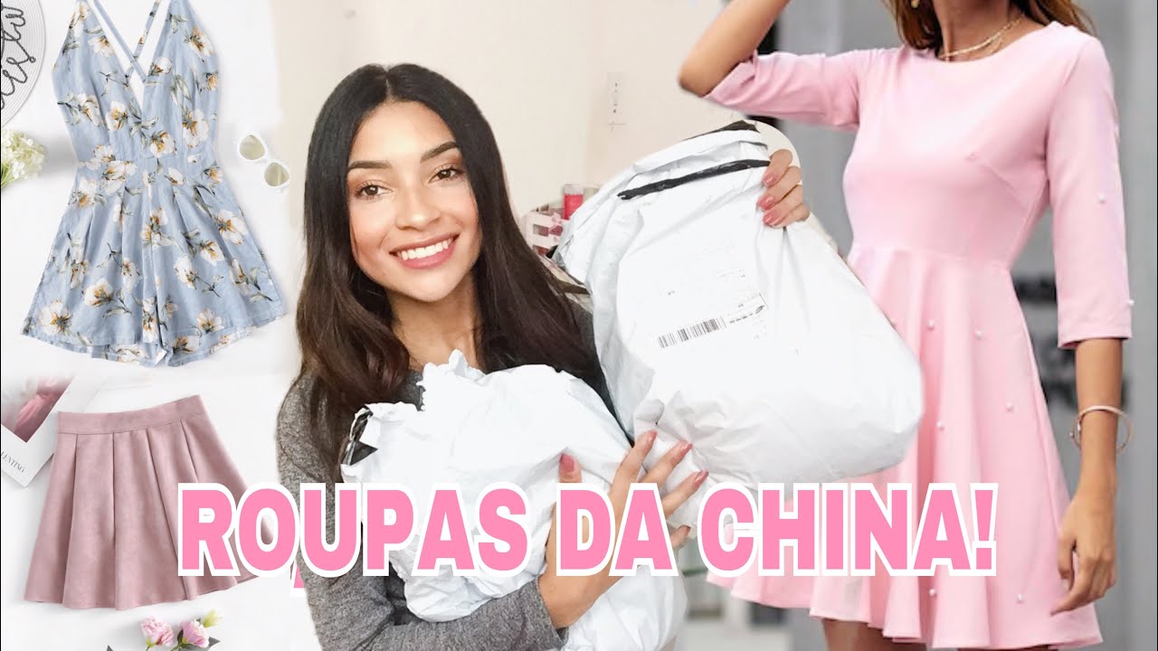 site chinês de roupas