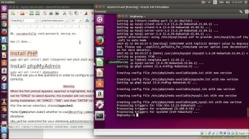 Install  Apache, MySQL, PHP and phpmyadmin in Ubuntu 15.10 -full tutorial