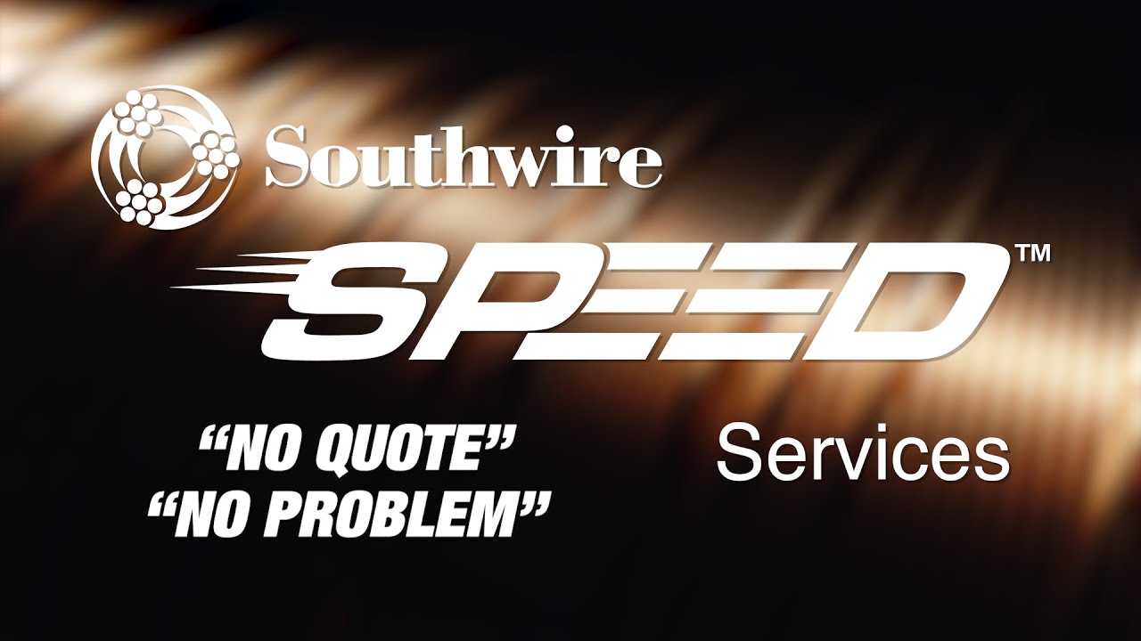 Southwire SPEED™ Services Overview YouTube