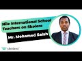 Nile Schools Implements Skolera LMS - Mr.  Mohamed's testimonial