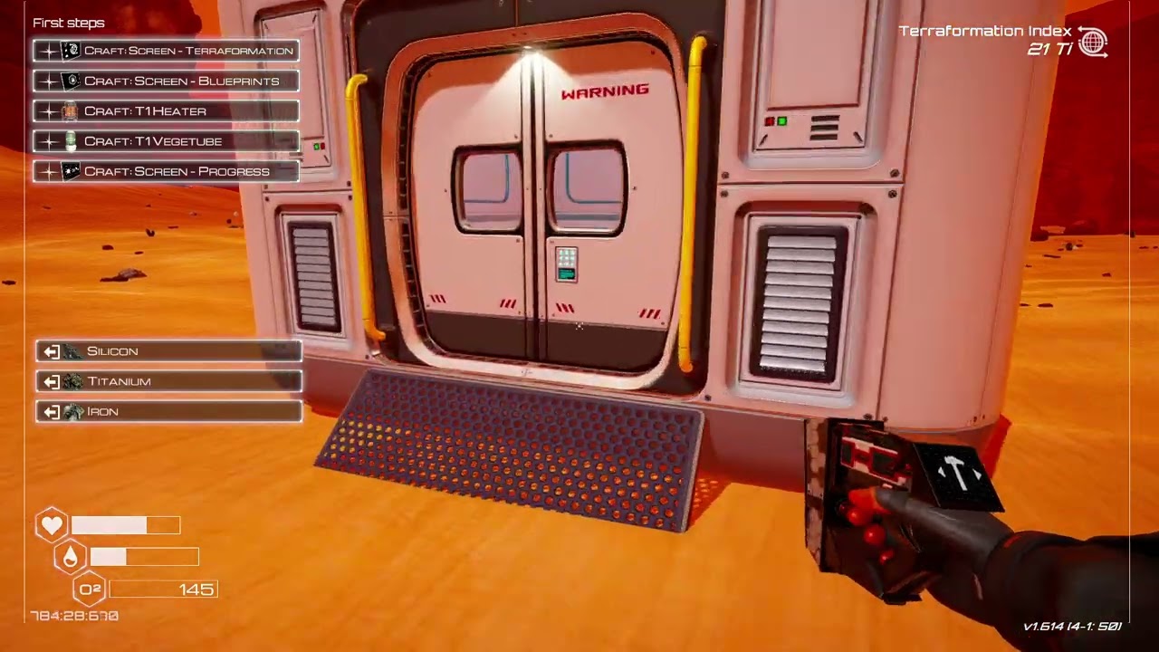 The Planet Crafter Playthrough Part 1 Solo No Commentary