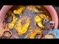 Mustard masala fish curry recipe  a traditional village recipe i outdoor cooking i