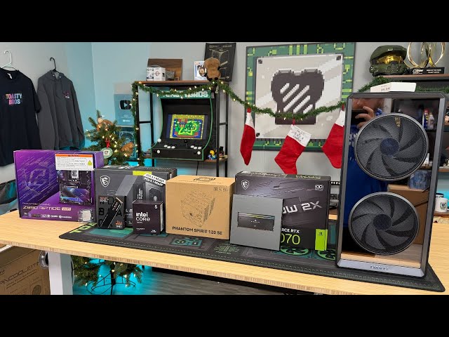 RTX 5070 + Core Ultra 245K Gaming PC Build - !pcbros - YouTube