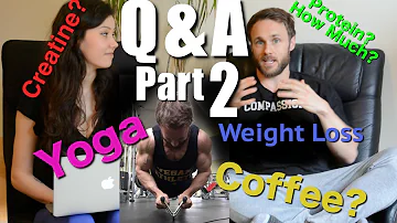 Q&A Part 2 - Vegan Protein, Creatine, Weight loss, Coffee | Simnett Nutrition