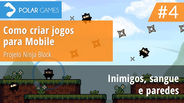 Como criar jogos para Android - Projeto Ninja Block - Construct2 - Aula 4