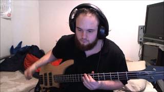 Video thumbnail of "Coldplay - Yellow bass cover"