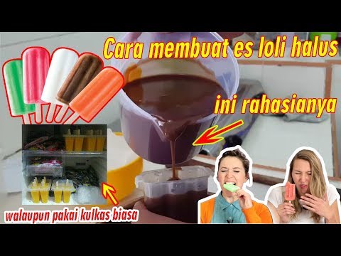 Video: Cara Membuat Es Loli Di Rumah