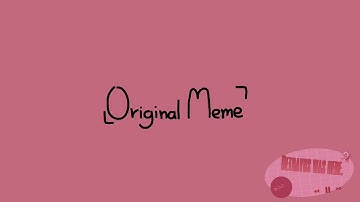 (OLD) [Nimbasa CØRE] // Original Meme (Core!Pacster