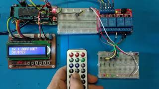 8051 infrared home automation demo