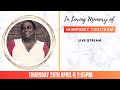 Celebrating the life of Humphrey Chaitram