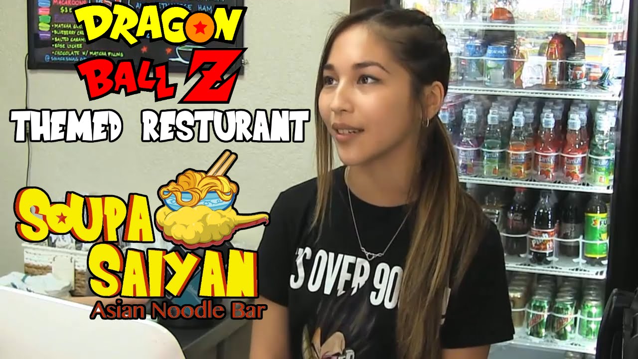 Dragon Ball Z Themed Restaurant - Soupa Saiyan - YouTube