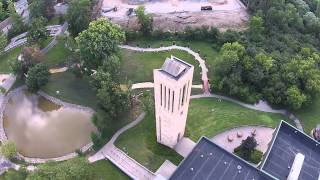 St. Hugo of the Hills Bell Tower Fly By Aerial