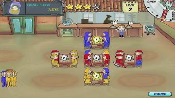 Diner Dash Walkthrough - Level #12 - Flo