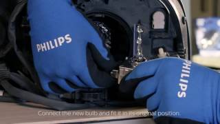 How to replace headlight bulbs_XC90
