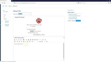 Canvas Eportfolio Intro