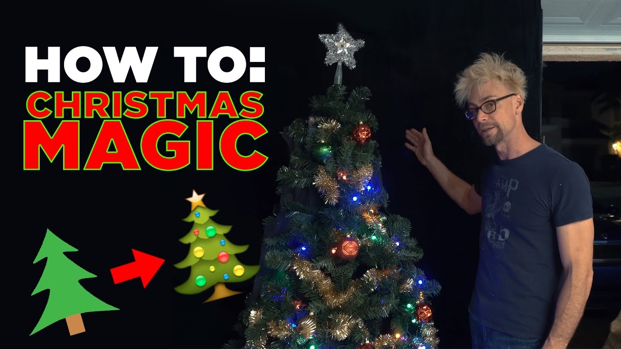 TOP Christmas Tree Magic Trick - (TRICK YOUR FAMILY & FRIENDS) - YouTube