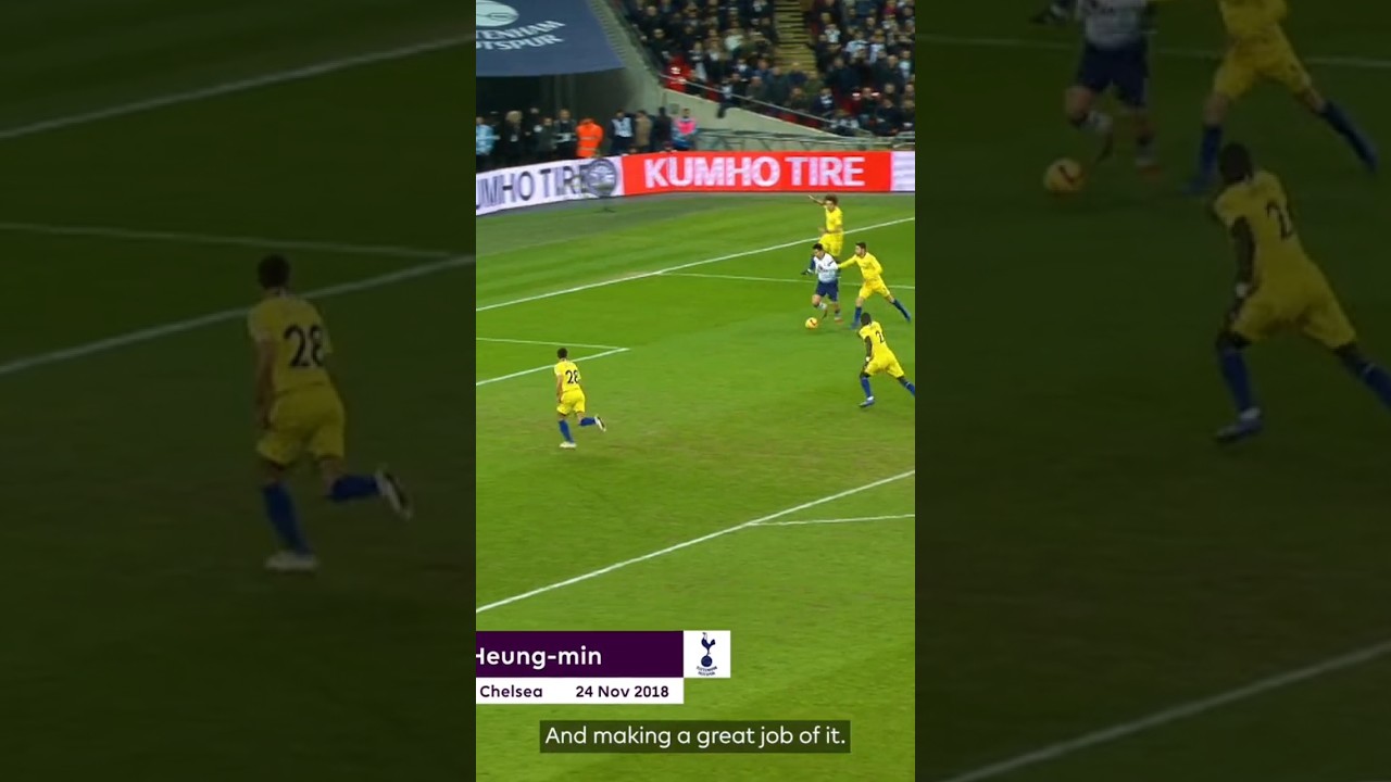 Son heung min classic goal vs Chelsea  