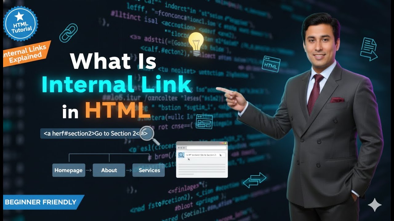 What is Internal Link in HTML? - YouTube