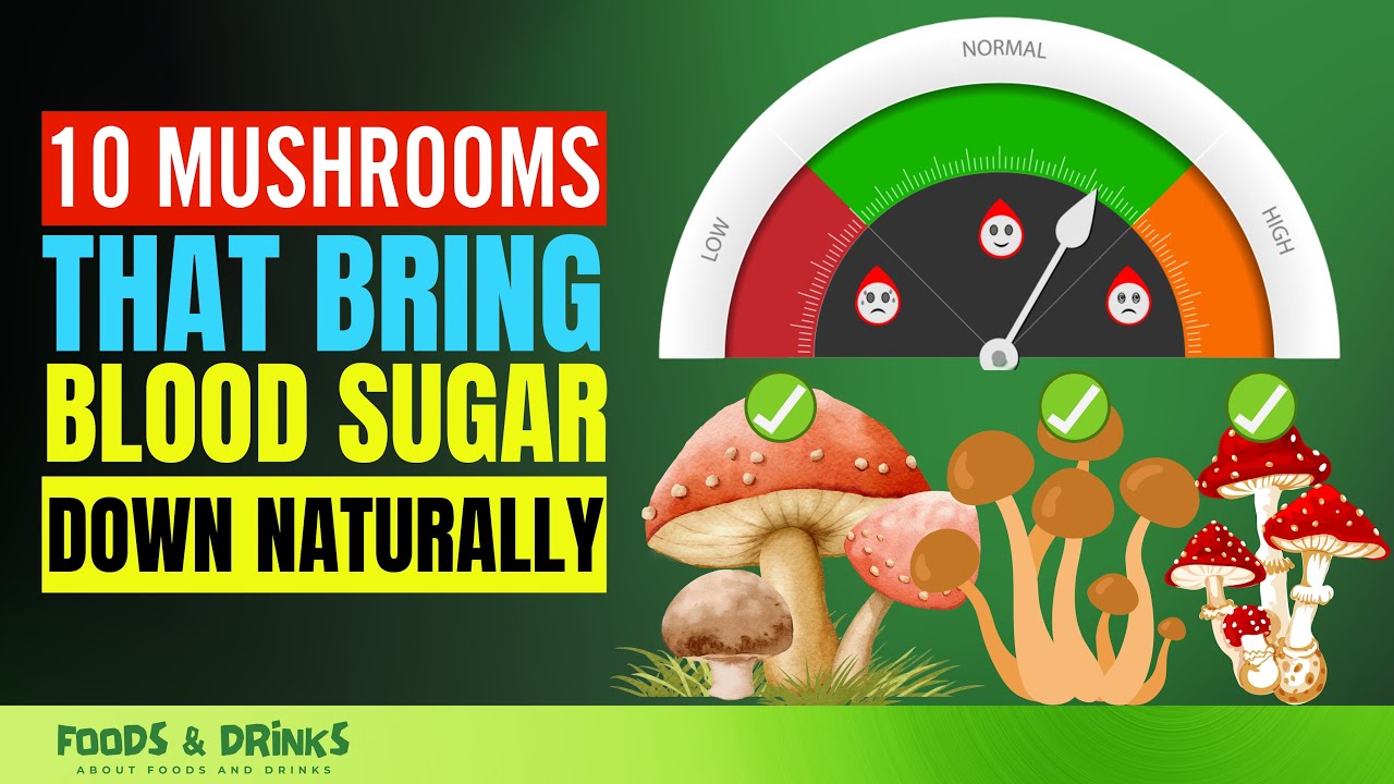 10 Amazing Mushrooms That Can Bring Blood Sugar Down YouTube