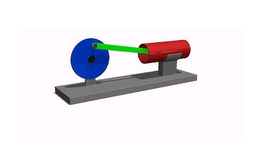 Slider Crank Mechanism Animation in Solidworks