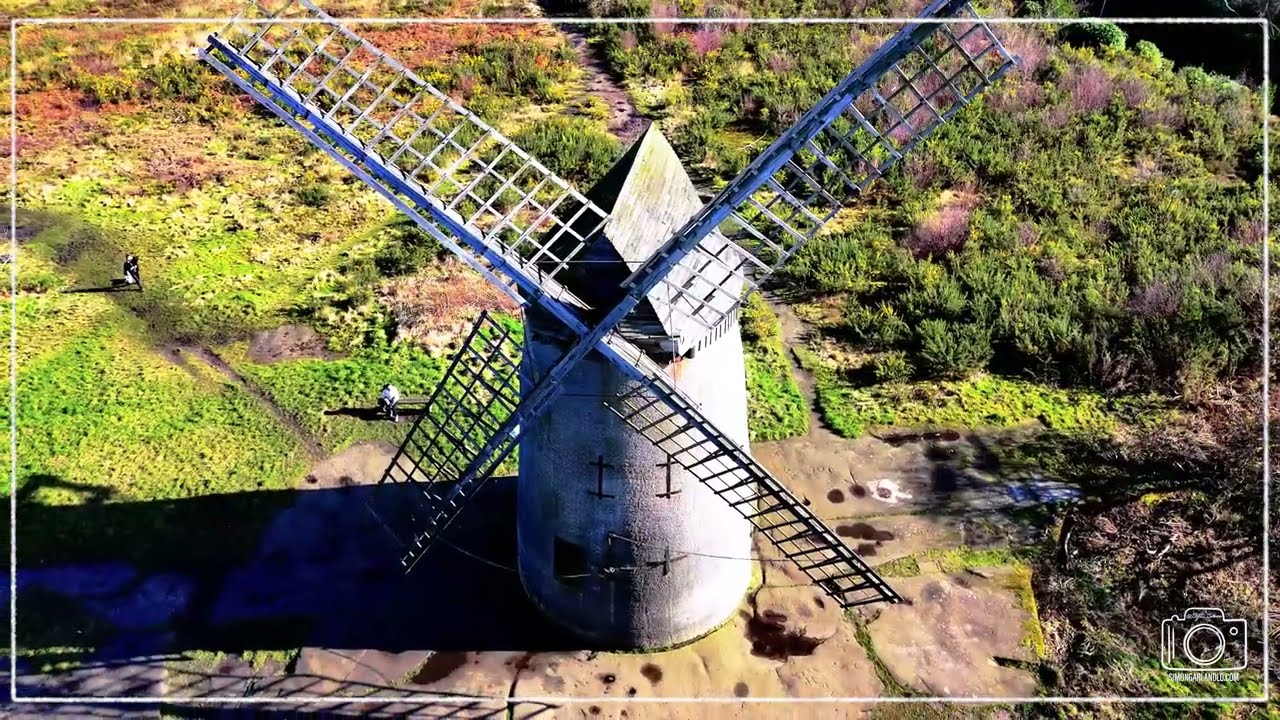 Bidston Windmill, Wirral | Dji Mini 4 Pro Drone Flight