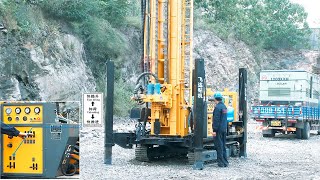 FY200 DTH Water Well Drilling Rig Operation Video