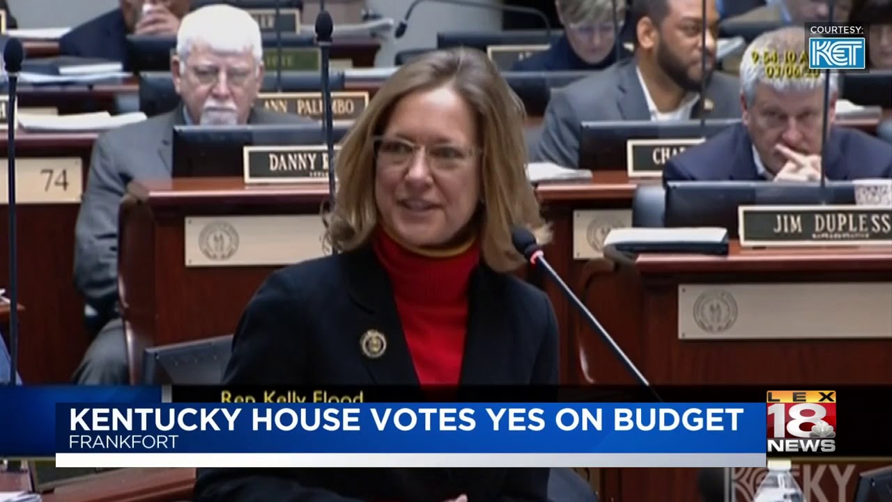Kentucky house votes yes on budget YouTube