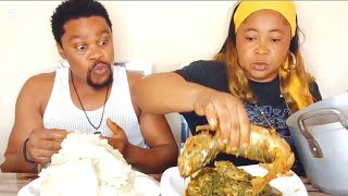 : My Wife Think She's Smart She Prepared A Very Big Fish For Herself 