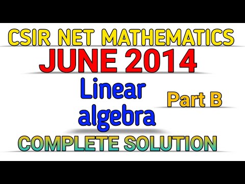 CSIR NET MATHEMATICS