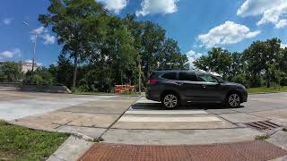 Riding by the Fox River, through Lawrence University and downtown Appleton, WI. 08/13/25.