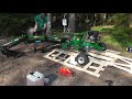 Assembly of a Kellfri backhoe and test run