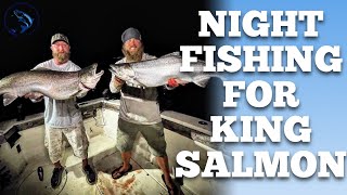 Night Fishing For Lake Michigan King Salmon | LMA Podcast #28