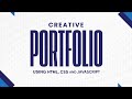 Portfolio | HTML CSS JavaScript | Clean UI #portfolio #webdesign #htmlcssjavascripttutorial #coding