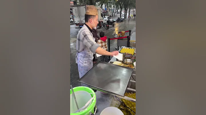 Mainland Chinese street snacks live broadcast