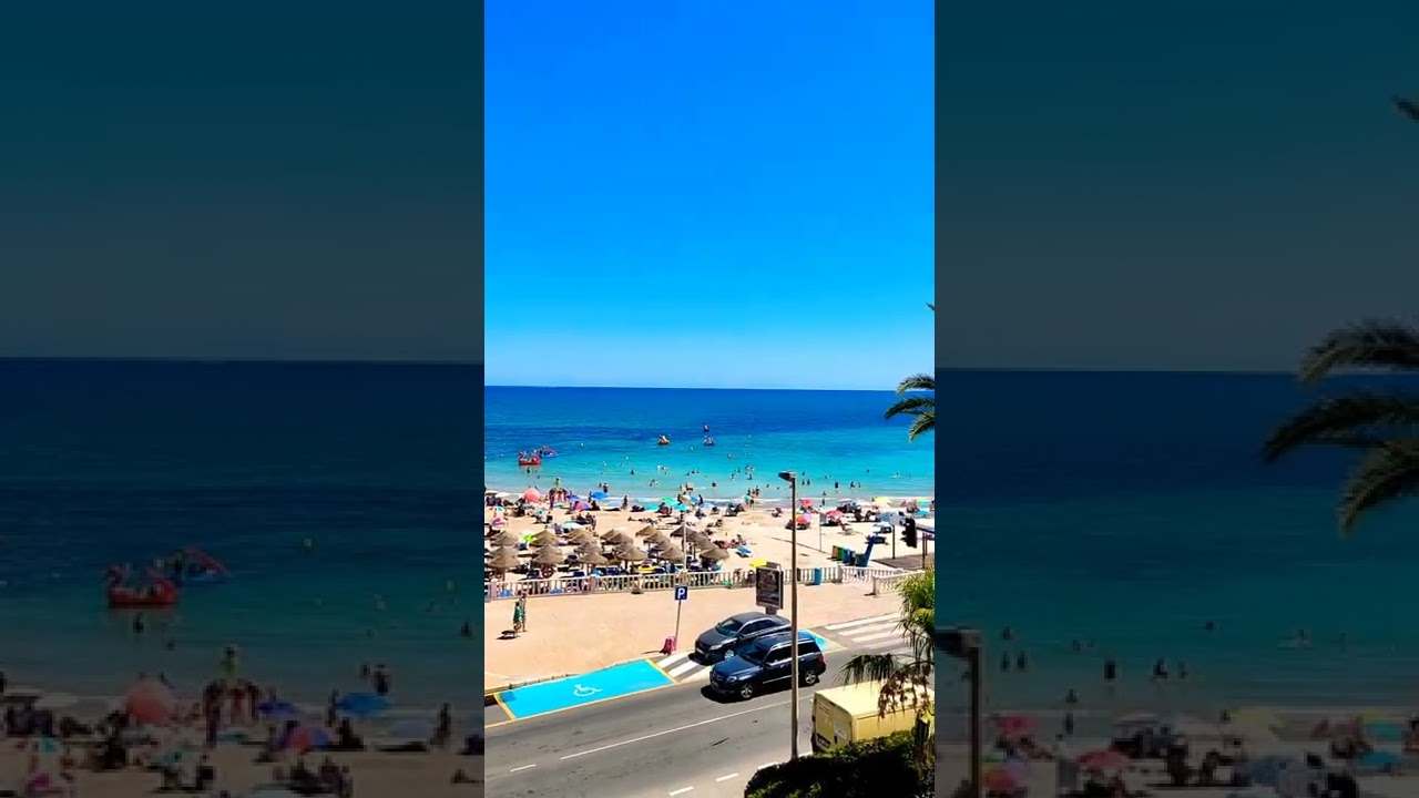 🏖️🌴 Beach "Playa de los Locos" y urbanization "El Palmeral". Torrevieja.