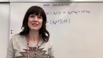 Water Autoionization