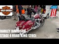 Stage 4 road king 128ci vance and hines exhaust sound