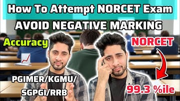 How To Attempt NORCET, PGIMER Exam | Avoid Negative Marking | Best Trick To Crack NORCET
