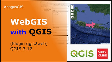 WebGIS with QGIS (plugin qgis2web)