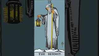 타로카드독학 9번 은둔자카드(The Hermit) 상징 키워드 간단해석 Tarot card