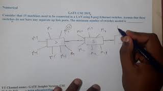 GATE CSE 2019 || Computer Networks || GATE Insights Version: CSE