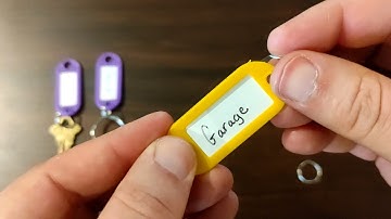 Perfect for Organization! // Uniclife Key Tags Review